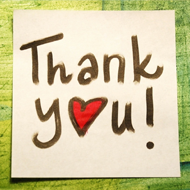 Изображение на повод Благодаря